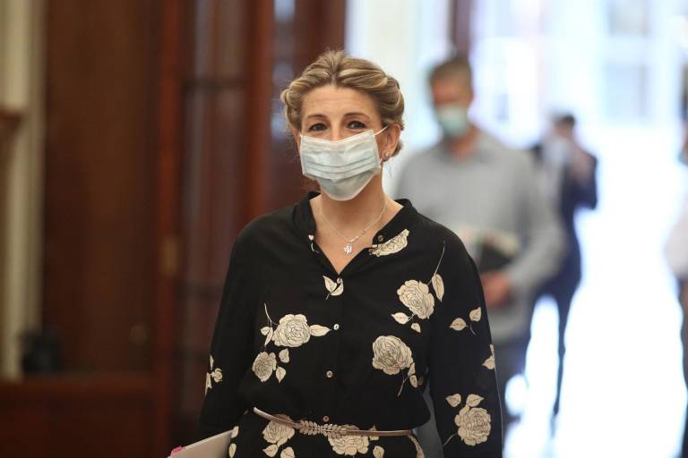 La ministra de Trabajo, Yolanda Díaz - 