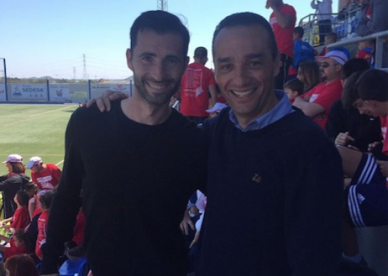 Miguel Albiol y Nando Martínez negocian su llegada a la Academia VCF