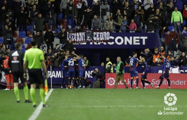 El Levante iguala su máxima ventaja respecto al descenso
