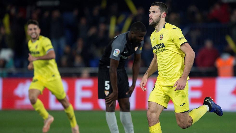 El Villarreal goleó al Sevilla en su última visita a La Cerámica