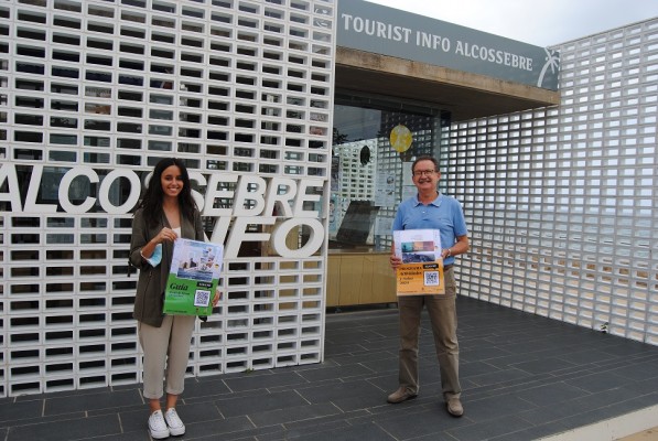 Alcalà-Alcossebre facilita la consulta de toda su información turística en carteles con códigos QR 