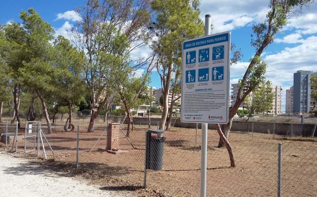 Benicàssim reabre este sábado los parques y áreas de recreo para perros 