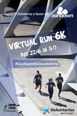 Fundación Asindown lanza su carrera virtual solidaria bajo el lema “Genéticamente rebeldes