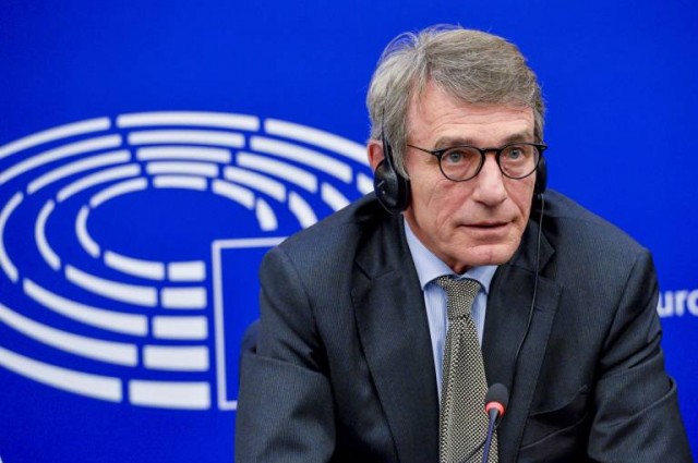 Sassoli: “No queremos que en Europa aumente el ejército del precariado”