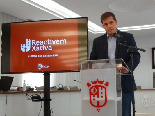 Xàtiva invierte un millón de euros en ayudas directas a autónomos, comercios y pymes