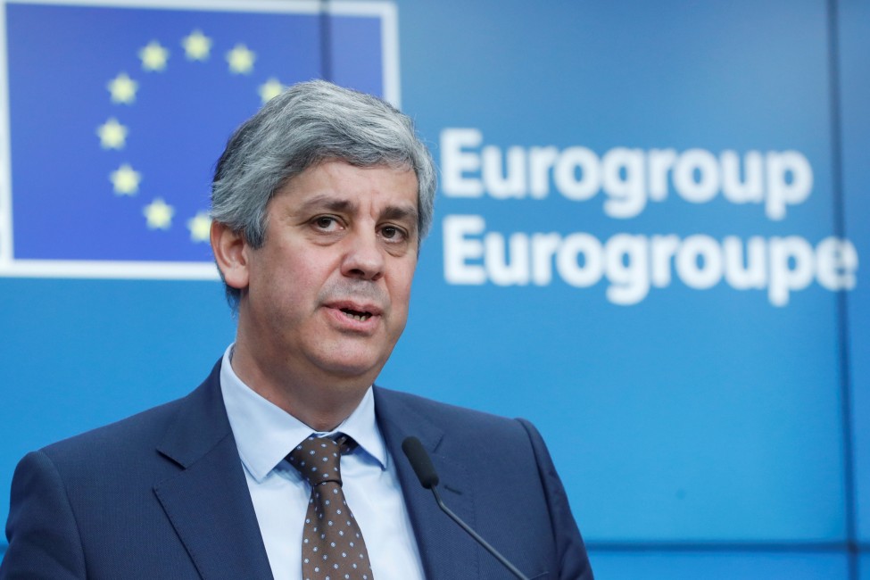 Mário Centento, presidente saliente del Eurogrupo - 