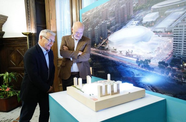 Juan Roig anuncia el inicio de la construcción del Arena 