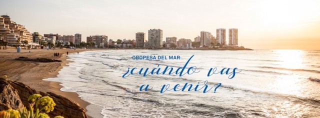 '¿Cuándo vas a venir?': Oropesa lanza una campaña en redes sociales para captar al turista nacional