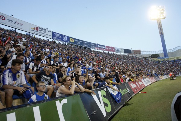 División entre las peñas del Hércules