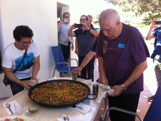 La paella de Paquito D'Rivera