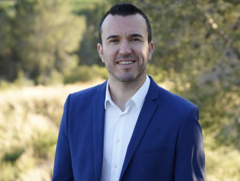 Vicente Mompó, alcalde de Gavarda. - 