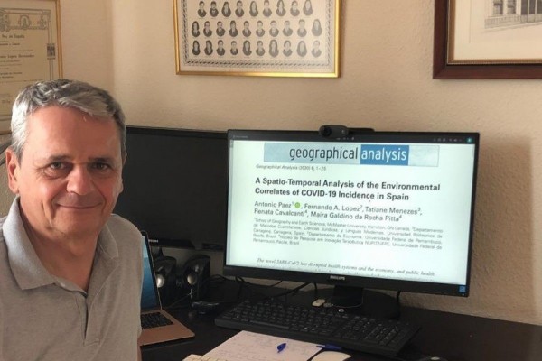 Un estudio liderado por UPCT revela que la difusión del coronavirus es menor con altas temperaturas y humedad