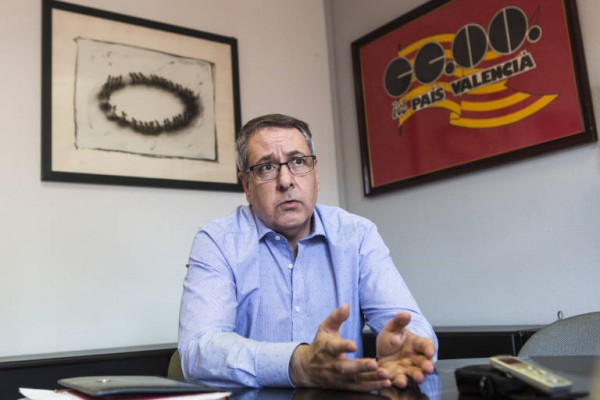 CCOO-PV plantará a la Generalitat en la Mesa de Economía por 