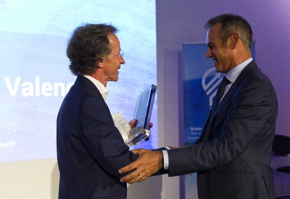 Europa premia a Aguas de Valencia por su innovación digital