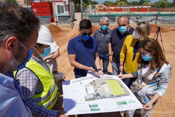 Un centro médico y dos campos de fútbol, primeras obras del Ayuntamiento de Cartagena en 2020