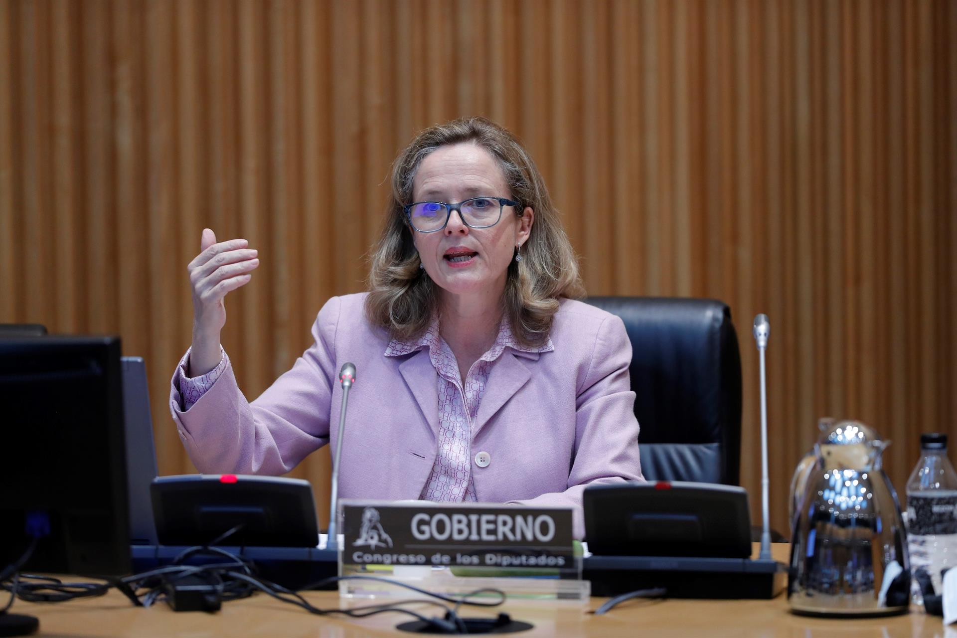  Calviño, entre las opciones para suceder a Centeno en la presidencia del Eurogrupo