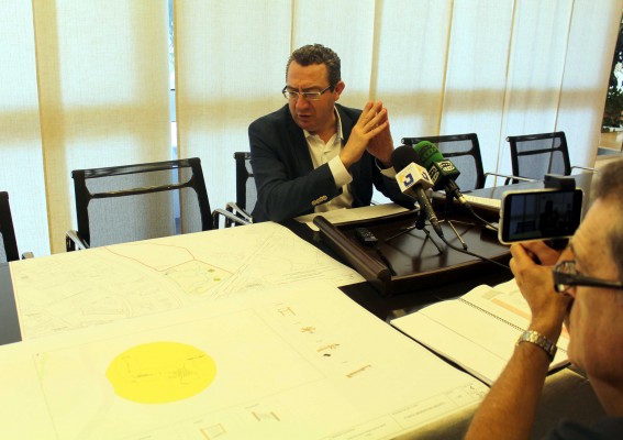 Benidorm presenta el proyecto del Parque de la Séquia Mare confiando en las subvenciones                        