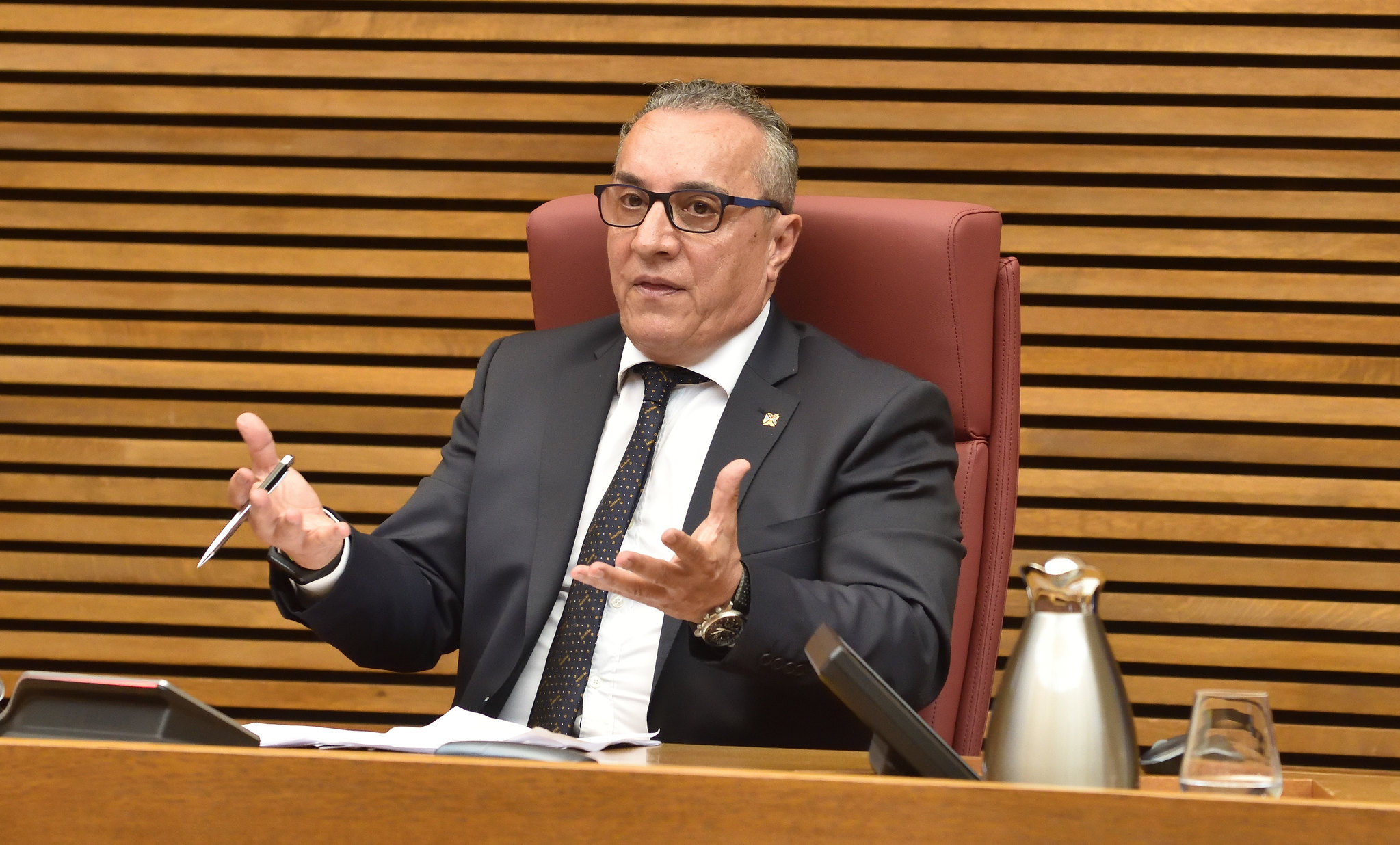 Juan José Tirado, presidente del Cecova. Foto: Corts. - 