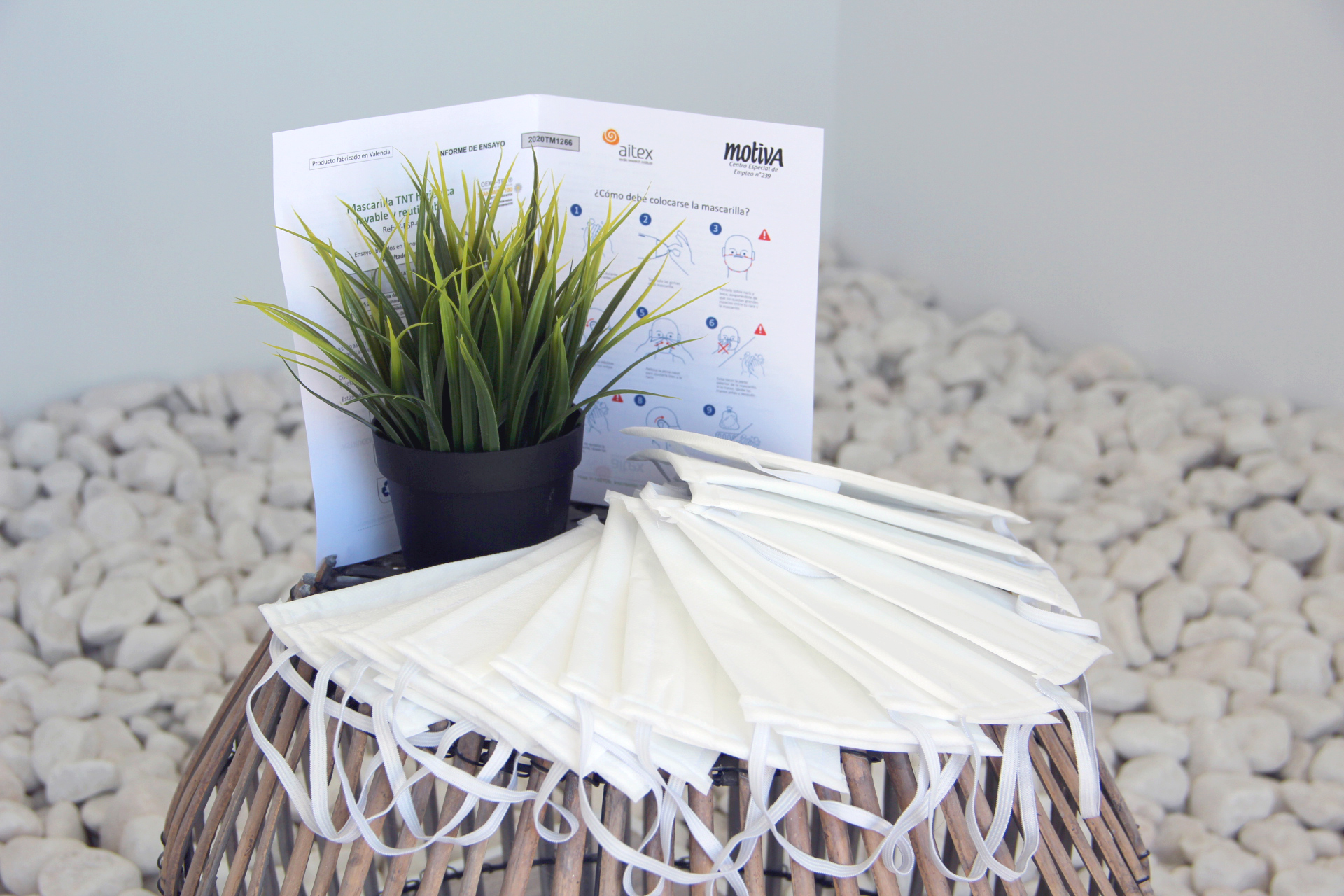 Mascarillas reutilizables, la opción más sostenible 