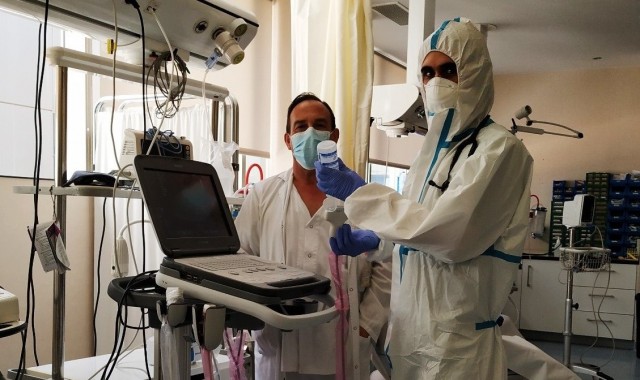 El hospital Santa Lucía gana eficacia al visualizar las ecografías de Urgencias a todos los servicios del complejo