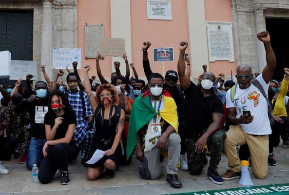 València se suma a las protestas contra el racismo y por George Floyd
