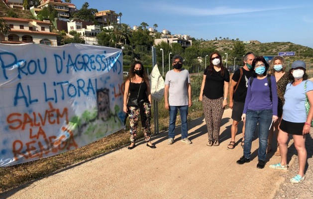 Saavedra (Podemos) insta a parar las obras junto a la Renegà antes de lamentar 