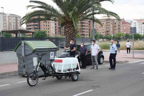 Castelló realiza más de 67.000 desinfecciones de mobiliario urbano durante el estado de alarma