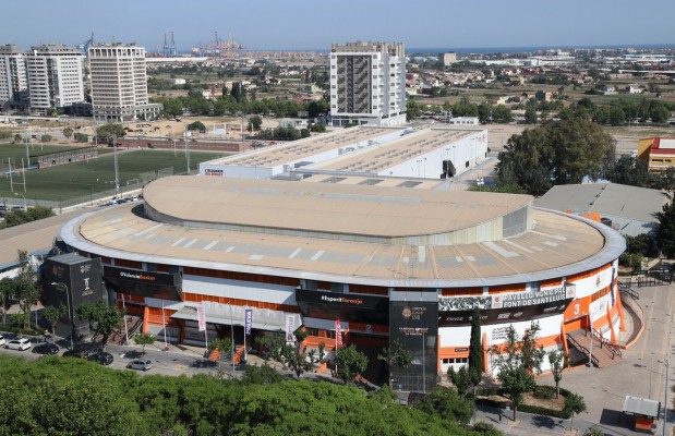 Valencia Basket sigue sus entrenamientos en la Fonteta hasta que llegue la previa de la fase final
