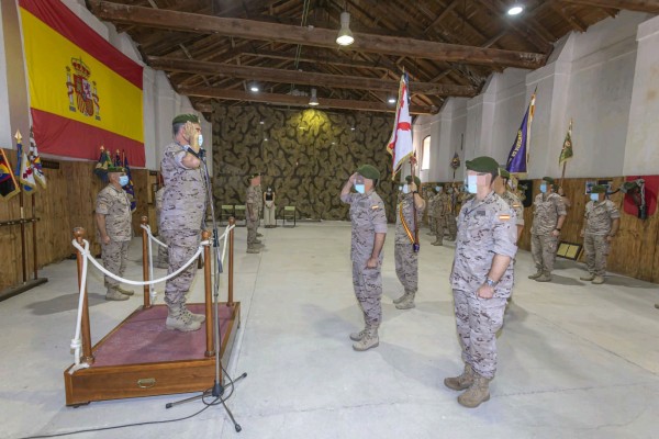 El Grupo Táctico de Operaciones Especiales celebra su disolución en Cartagena tras seis meses en Irak