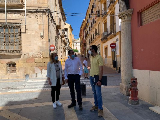 Iberdrola retirará los cables aéreos en el casco histórico de Lorca