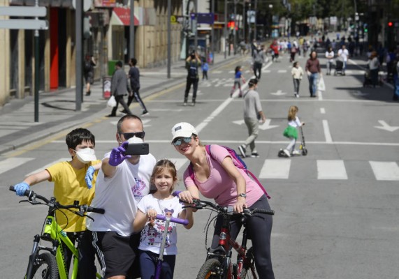 Las pedanías de Murcia ganarán este domingo 27.000 metros cuadrados de zonas peatonales