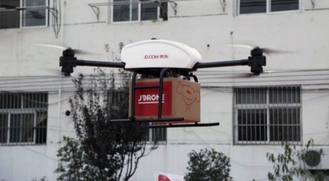 Los envíos por dron que prometía Amazon son ya realidad en China 