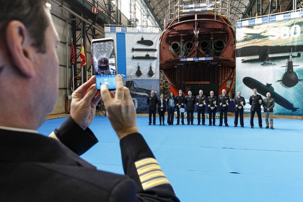 Los submarinos S-80 suponen el reto tecnológico de Navantia más importante de la industria naval