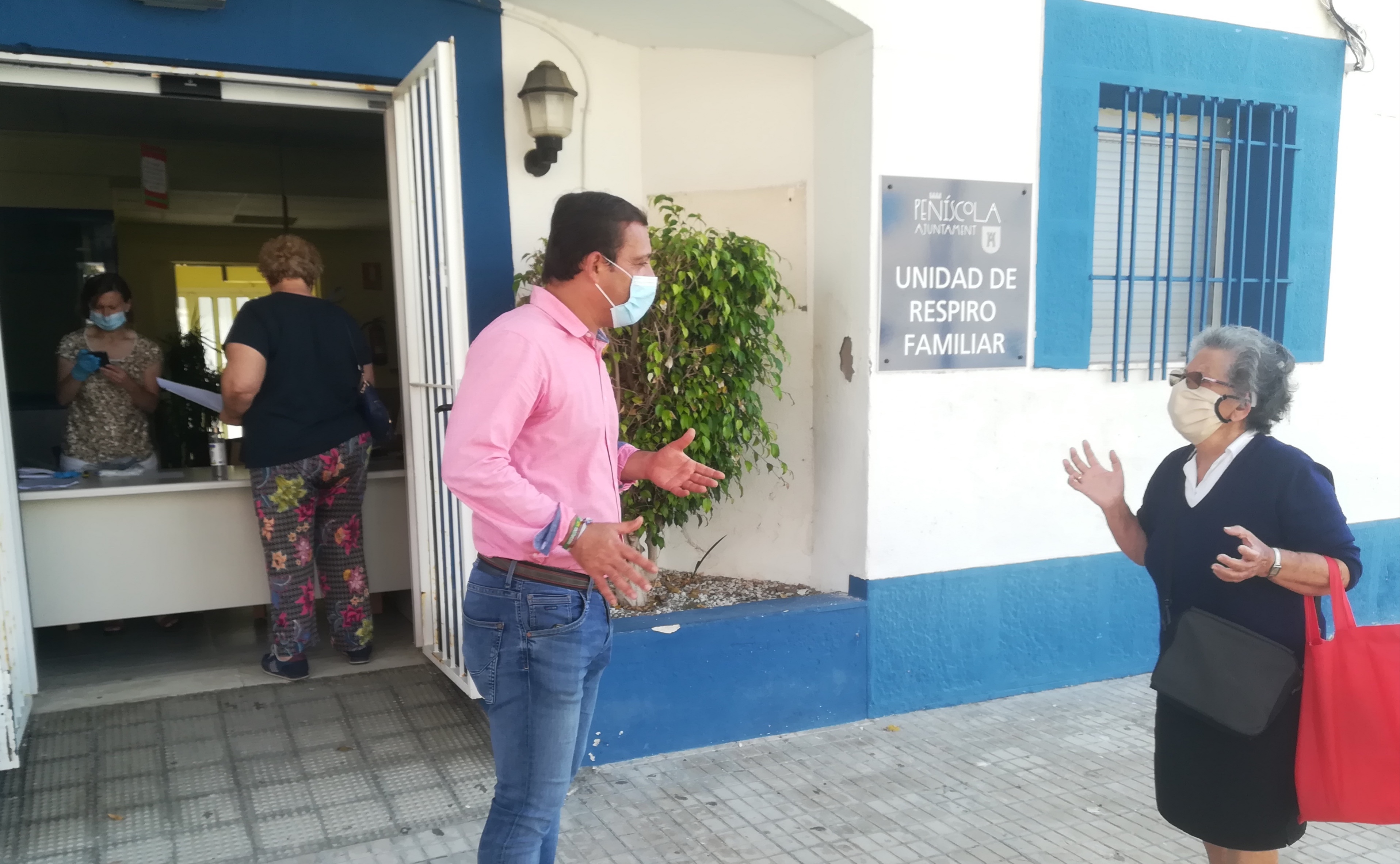 Peñíscola continúa con en el reparto de mascarillas tras una primera entrega a mayores de 65 años