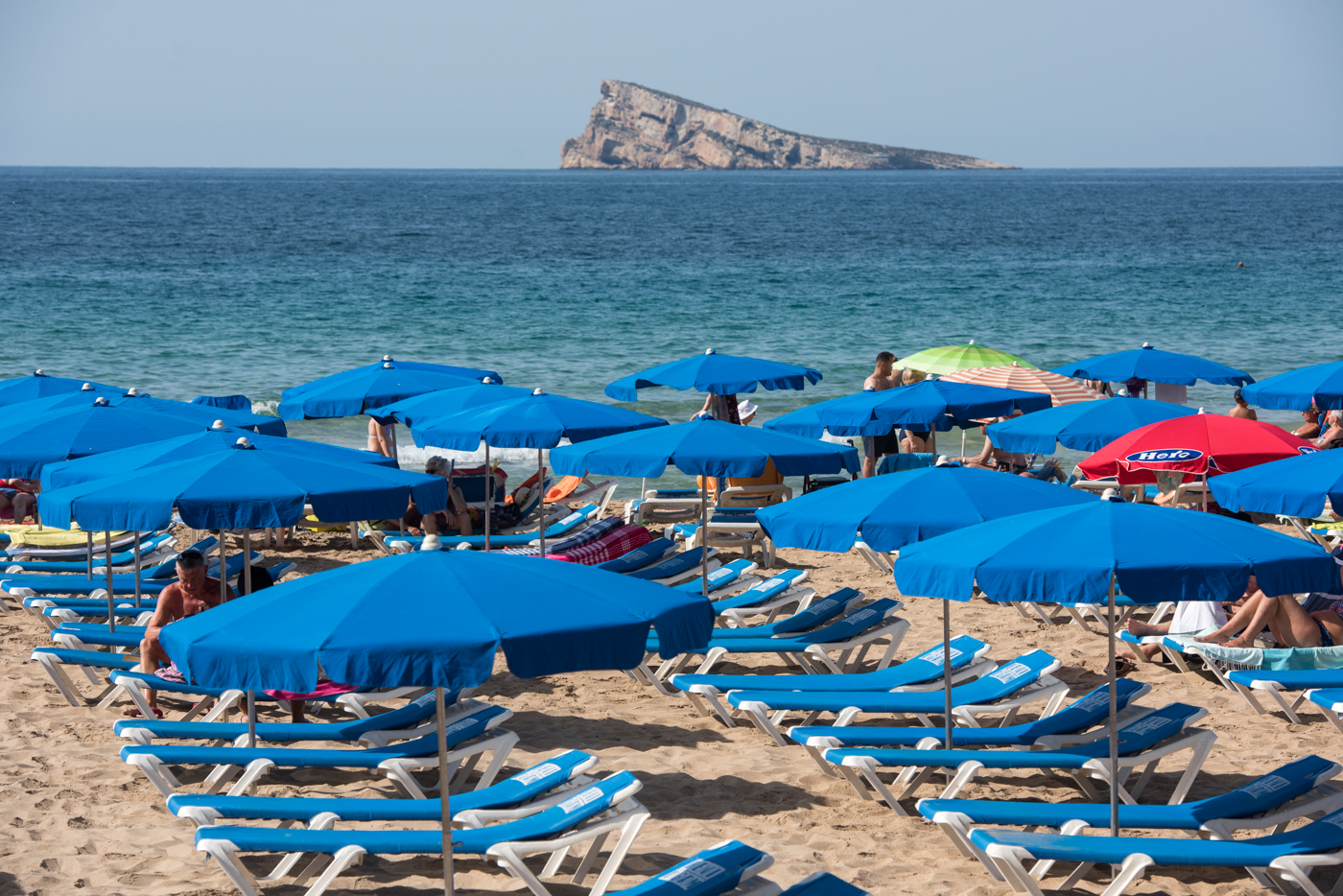 Playa de Benidorm. Foto: RAFA MOLINA - 