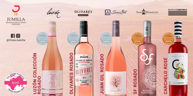 Londres encumbra cinco vinos rosados de Jumilla