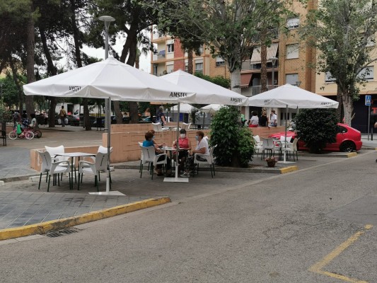Xirivella ha autorizado el 100% de las ampliaciones de terrazas solicitadas