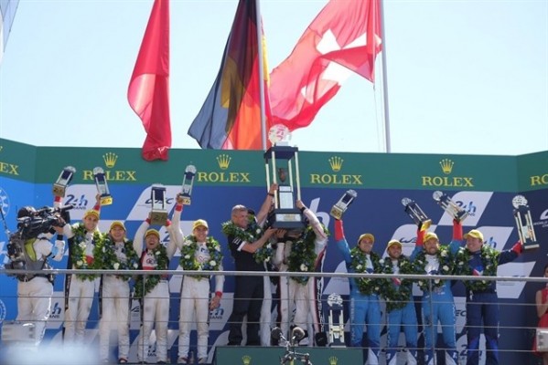 Porsche gana las 24 horas de Le Mans por tercer año consecutivo

