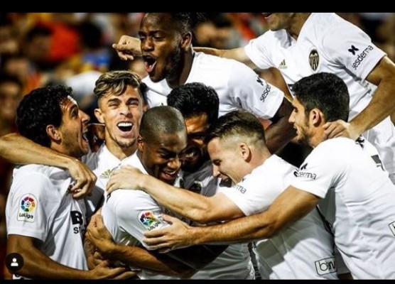 Los jugadores del Valencia también se posicionan contra el racismo