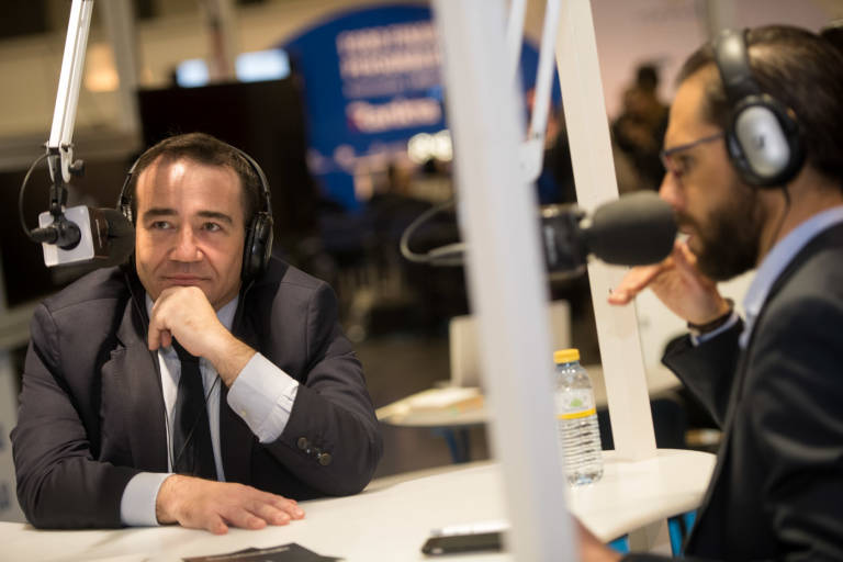 Manuel Illueca en Forinvest. Foto: KIKE TABERNER - 