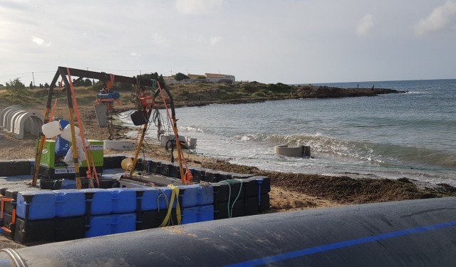 Solo la playa de Cala Reona, en obras, permanece cerrada al baño 