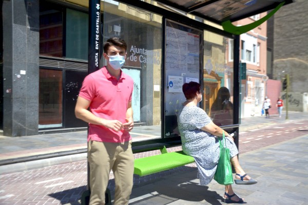Castelló recupera la normalidad con el transporte urbano y vuelve a activar la ORA desde este lunes