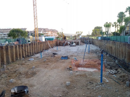 Ten Brike completa la cimentación de su residencial en Xàbia con pisos de 260.000 euros a medio millón
