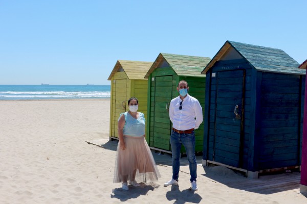 Castelló descarta parcelar las playas y mantendrá cerradas las duchas, lavapiés y juegos en la Fase 2