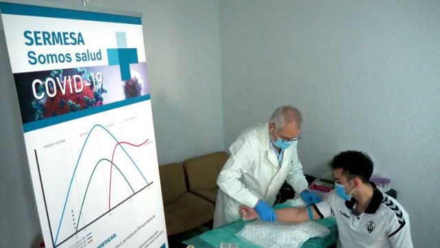 Los Campos, guardianes de la portería... y de la salud de los jugadores del CD Castellón