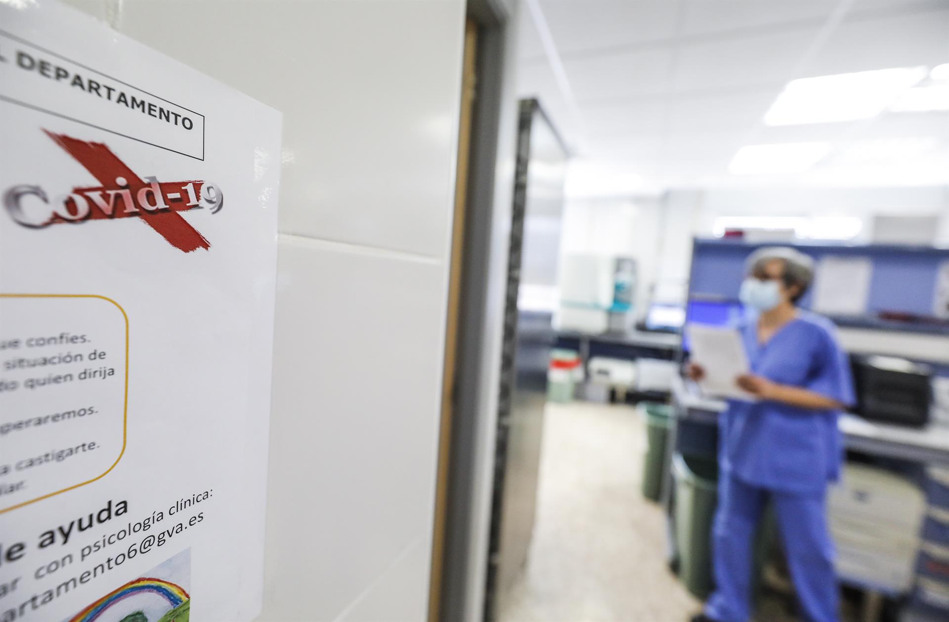  La seroprevalencia del virus entre el personal sanitario de la Comunitat es del 3,21%