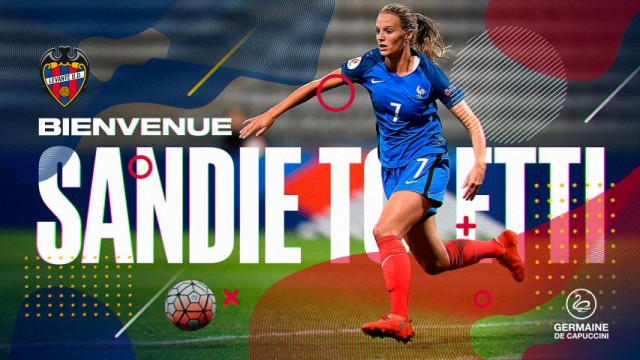 Sandie Toletti, primer fichaje del Levante 2020-21