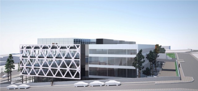 Así serán los trabajos y el nuevo edificio proyectado para Aitex en Alcoy