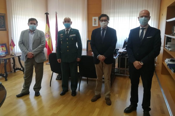 Adiós al coordinador de las sedes judiciales de Murcia: el capitán de la Guardia Civil Tomás Pérez se jubila