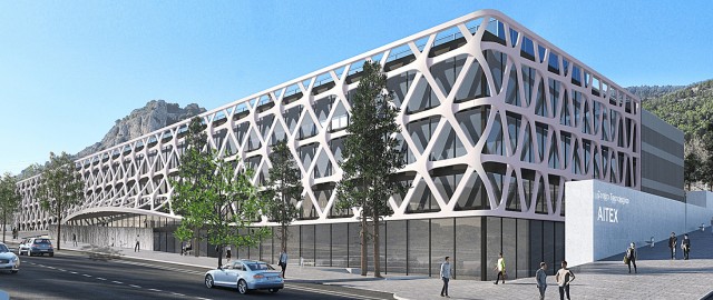 Aitex ultima los trámites para su nueva sede en Alcoy y espera empezar la obra a finales de junio